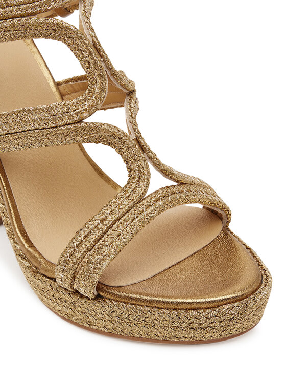 Castañer Castañer Espadryle Jera/266 025562 Złoty