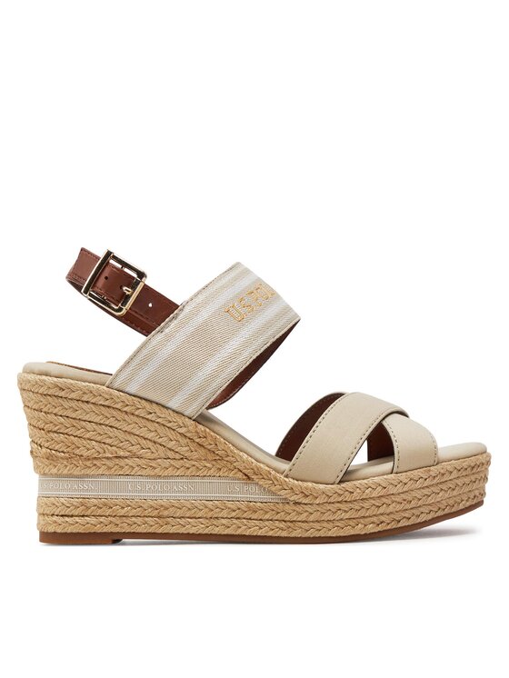 U.S. Polo Assn. Espadrilky Alyssa007A Béžová