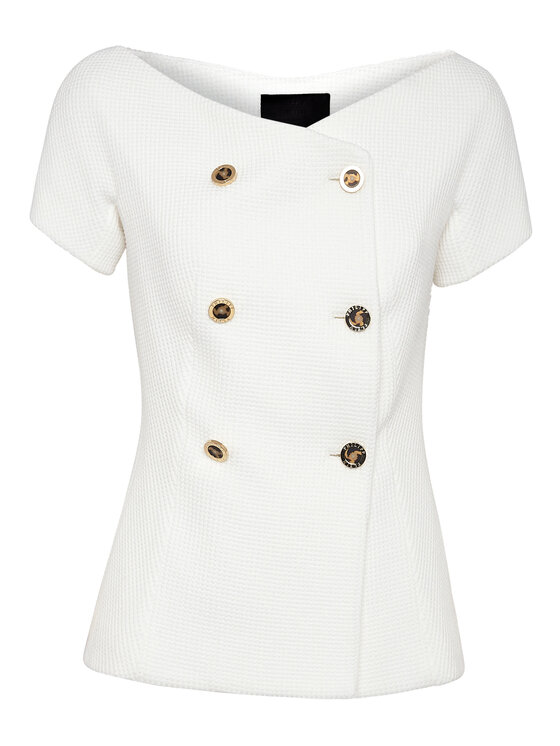 PHILIPP PLEIN PHILIPP PLEIN Marynarka 4655 Beżowy Loose Fit