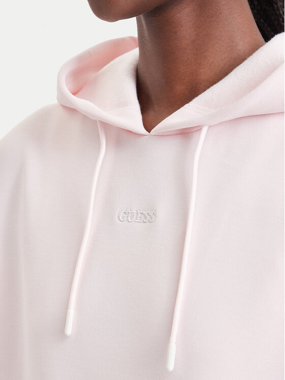 Guess Guess Світшот V6BQ17 K6354 Світло-рожевий Oversize