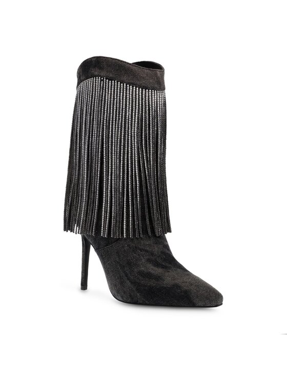 Steve Madden Steve Madden Καουμπόικες Μπότες & Μποτάκια Delray Bootie SM11002946-04004-024 Μαύρο