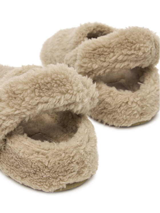 Crocs Crocs Пантофи Toddler Classic Cozzzy Slipper 210857 Бежов