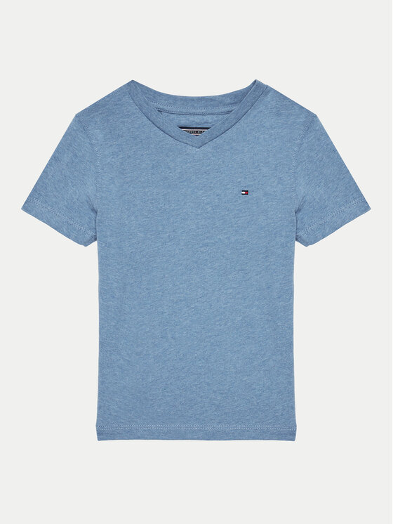 Gyerek Póló Tommy Hilfiger, Méret: 7, Kék, KB0KB04142 S