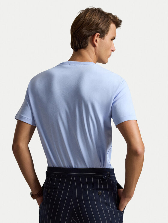Polo Ralph Lauren Polo Ralph Lauren T-Shirt 710740727506 Niebieski jasny Regular Fit