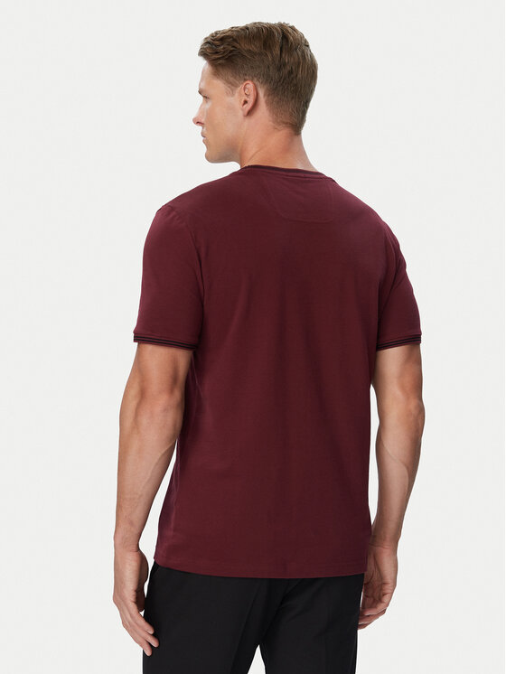 BOSS BOSS T-särk Taul 50521245 Bordoopunane Regular Fit