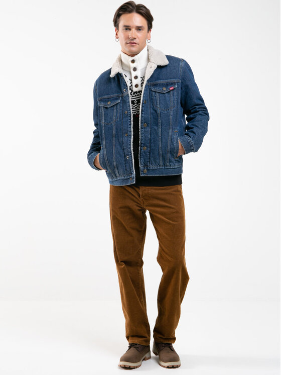 BIG STAR BIG STAR Sweter KRISTOF_906_160 Czarny Basic Fit