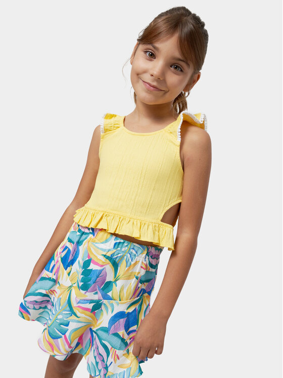 Mayoral Mayoral Set Top und Rock 6967 Bunt Regular Fit