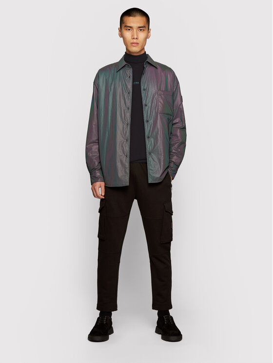 BOSS Boss Гольф 50436552 Чорний Regular Fit