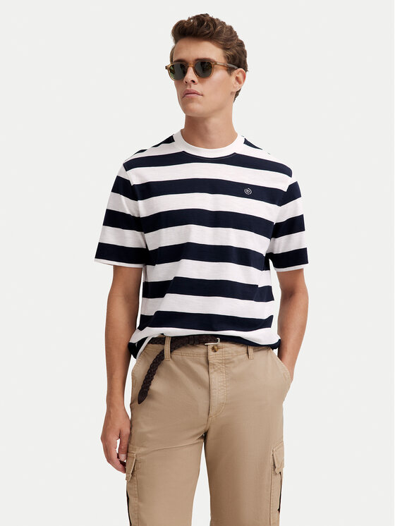 Bugatti Bugatti T-Shirt 8350-75022C Μπλε Regular Fit