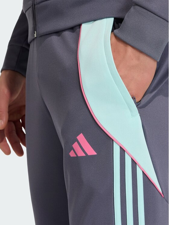 adidas adidas Spodnie dresowe Messi Szary Regular Fit