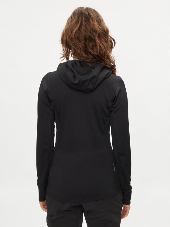 Salewa Salewa Суитшърт от техническо трико Puez 28522 Черен Slim Fit