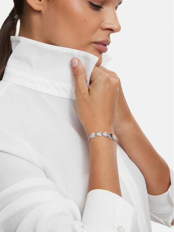 Guess Guess Armband JUBB06 071JW Silberfarben