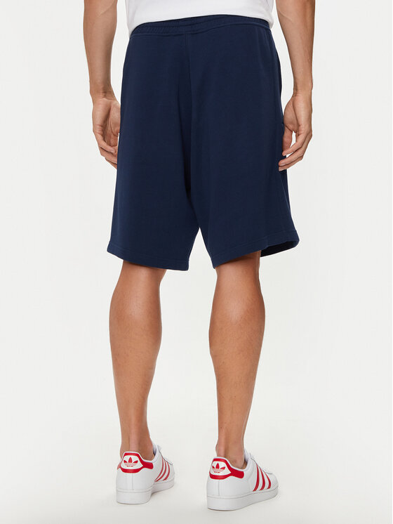 adidas adidas Pantaloni scurți sport Essentials Trefoil IY8521 Bleumarin Regular Fit