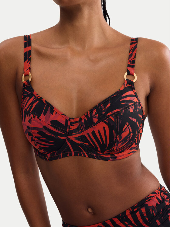 Triumph Triumph Bikini augšdaļa Summer Palm 10226611 Brūns