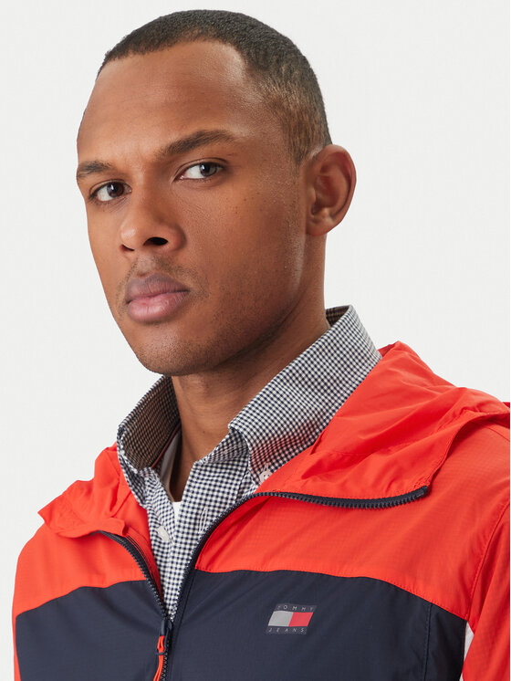 Tommy Jeans Tommy Jeans Μπουφάν μεταβατικό DM0DM23112 Σκούρο μπλε Regular Fit