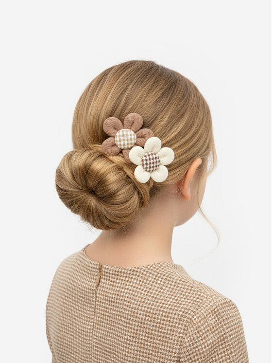 DeeZee DeeZee Set di 5 elastici per capelli CEO-ACCCS-DEEZEE-03 Marrone