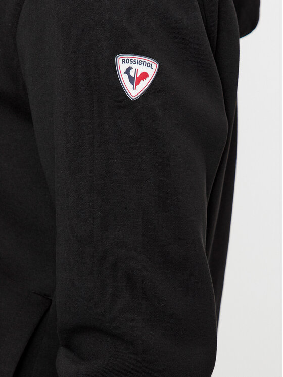 Rossignol Rossignol Majica dugih rukava Logo RLKMS08 Crna Regular Fit