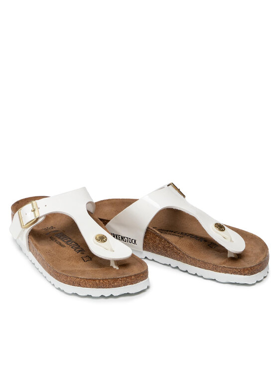 Birkenstock Birkenstock Infradito Gizeh Bs 1005300 Bianco
