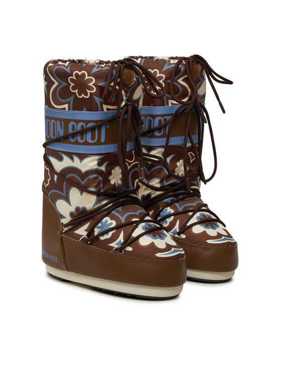Moon Boot Moon Boot Škornji za sneg Mb Icon Flower 80D1402940 Rjava