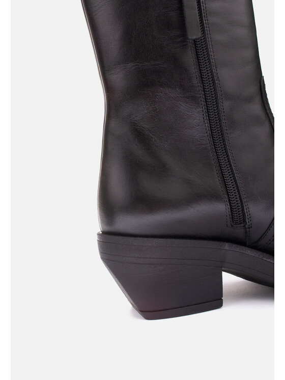 Marco Shoes Kozaki 2493K-001-4 Czarny | Modivo.pl