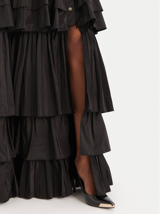 Babylon Babylon Maxi sukně MF0503 Černá Regular Fit