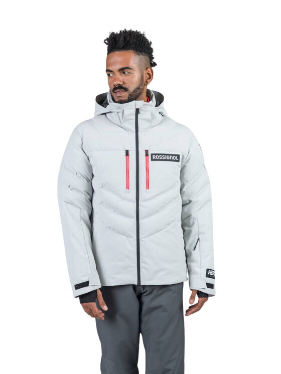 Kurtka narciarska Rossignol, Rozmiar 3XL, Szary, Hero Blackside puffy
