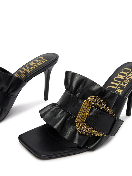 Versace Jeans Couture Versace Jeans Couture Papucs 80VA3S70 ZSS83 899 Fekete