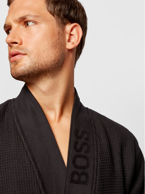 Accappatoio Waffle 50439356 Nero