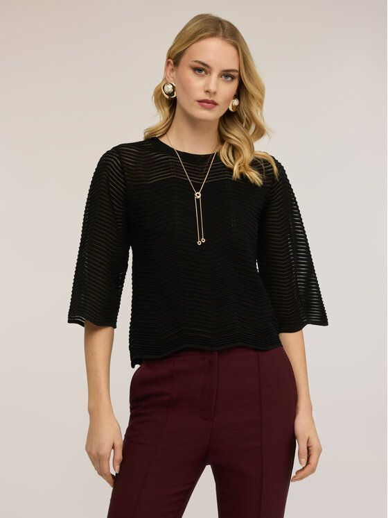 Motivi Motivi Maglione M112W003802N033 Nero Regular Fit