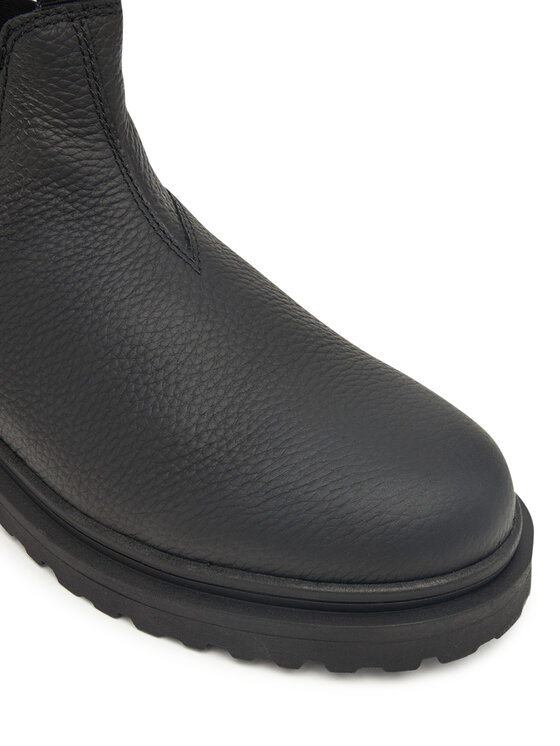 Tommy Jeans Tommy Jeans Klassische Stiefeletten Tjm Chelsea Leather Wl EM0EM01670 Schwarz