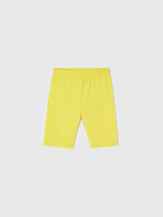 Pantaloncini sportivi 3270 Giallo Slim Fit
