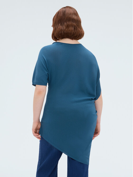 Fiorella Rubino Fiorella Rubino Maglione M247E002269N024 Turchese Flared Fit