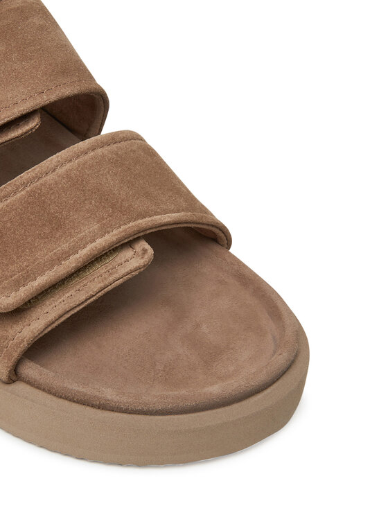 Inuikii Inuikii Klapki Suede Double Band 50102-510 Beżowy