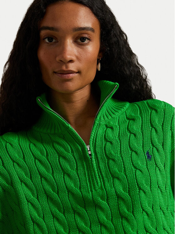Polo Ralph Lauren Polo Ralph Lauren Svetr 211963467500 Zelená Relaxed Fit