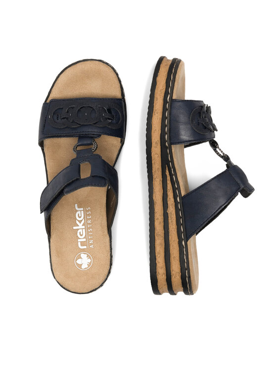 Rieker Rieker Pantoletten 62936-14 Dunkelblau