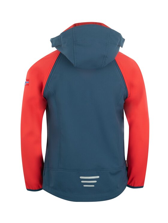 Trollkids Trollkids Kurtka przeciwdeszczowa 819-410 Kolorowy Regular Fit