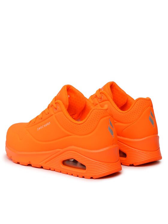 Skechers Skechers Sneakersy Night Shades 73667/NORG Pomarańczowy