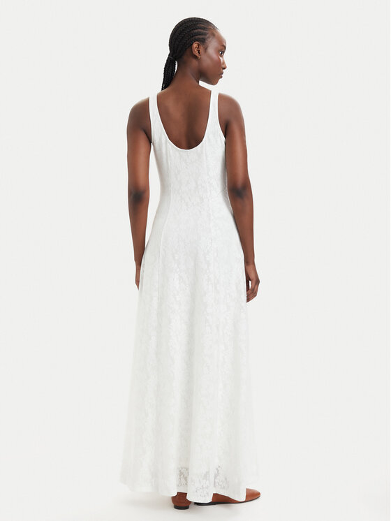 Vero Moda Vero Moda Cocktail obleka Salina 10356493 Bela Regular Fit