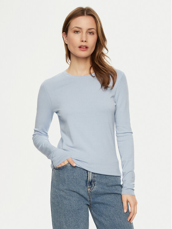 Calvin Klein Calvin Klein Bluză K20K208031 Albastru celest Slim Fit