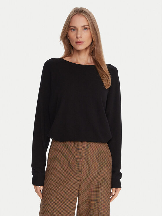 Kontatto Kontatto Pullover 3M0820C Schwarz Regular Fit