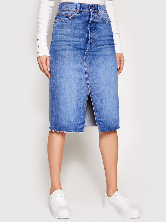Guess Gonna di jeans W1RD96 D4AM1 Blu Regular Fit • Modivo.it