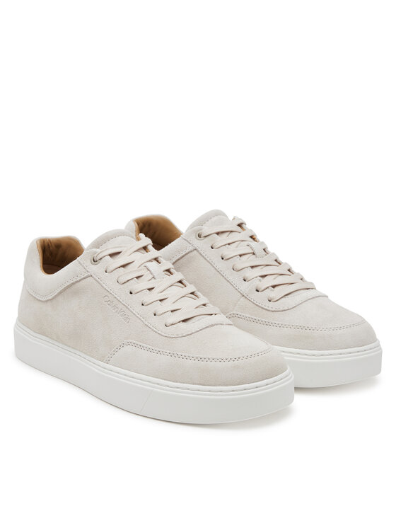 Calvin Klein Calvin Klein Sneakersy Clean Cup Low Laceup Oxf Su HM0HM01880 Beżowy