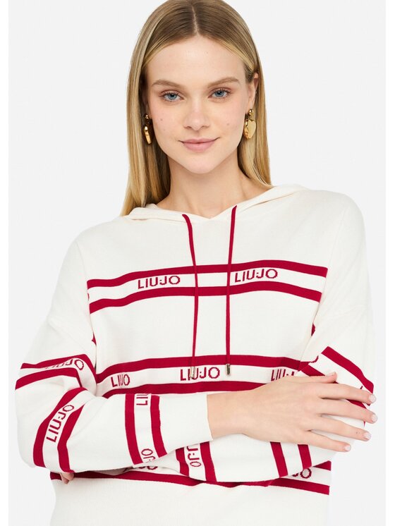 Liu Jo Liu Jo Maglione TF5216MS63LC3752 Bianco Regular Fit
