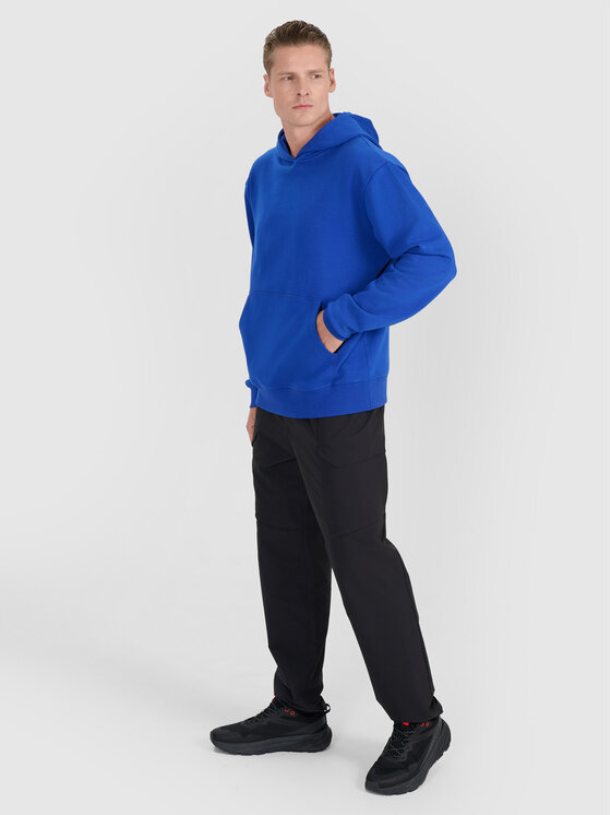 4F 4F Bluza HALNY Niebieski Regular Fit
