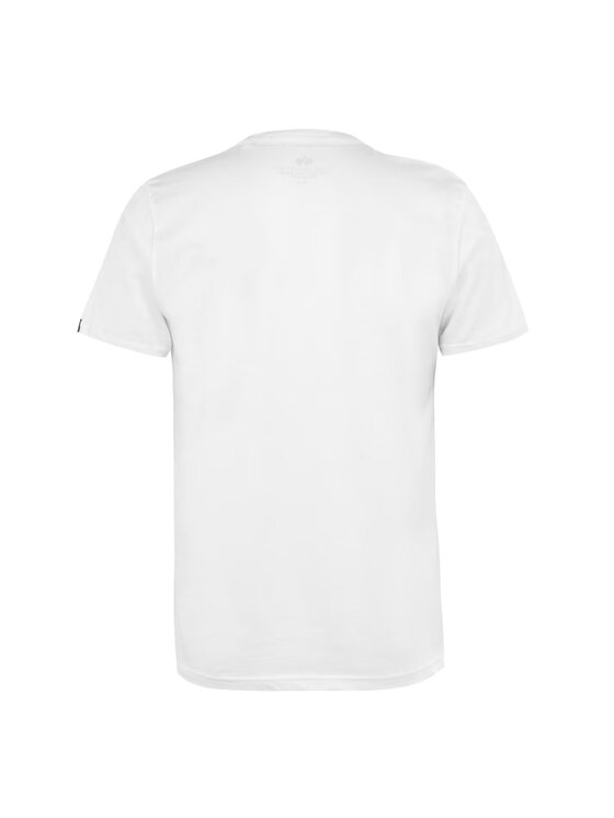 Alpha Industries Alpha Industries T-Shirt AI.178501-09-3XL Biały Basic Fit