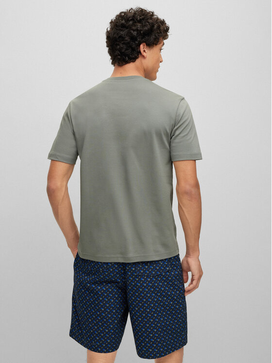 T-shirt 50486205 Verde Regular Fit