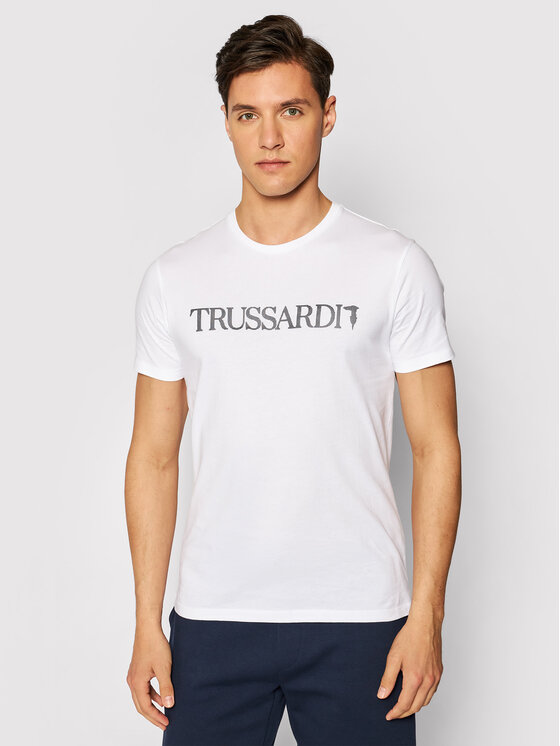 Haut Trussardi Blanc Sans Manches - Taille 34/36 (XS/S) - Coton - Neuf Avec étiquette