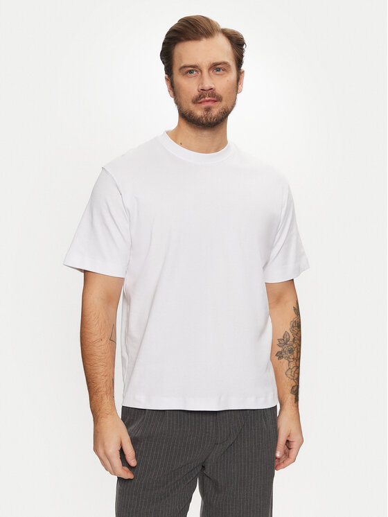 Jack&Jones T-krekls Urban Edge 12254412 Balts Loose Fit