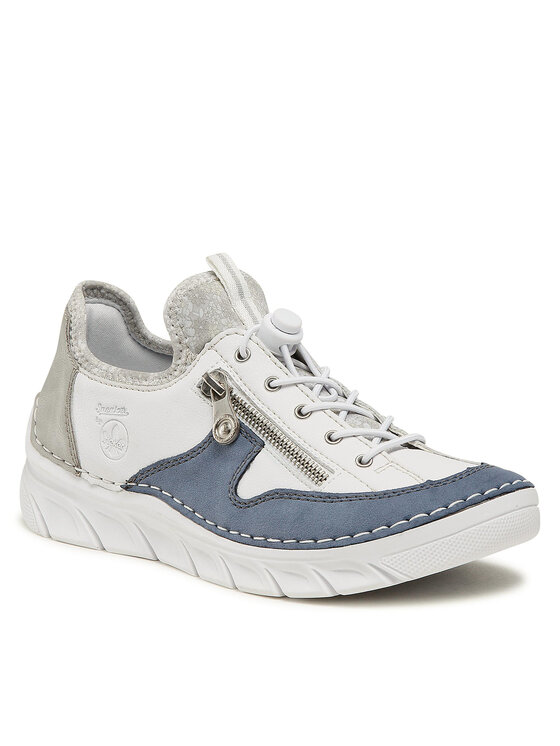 Rieker Pantofi 55064-80 Alb
