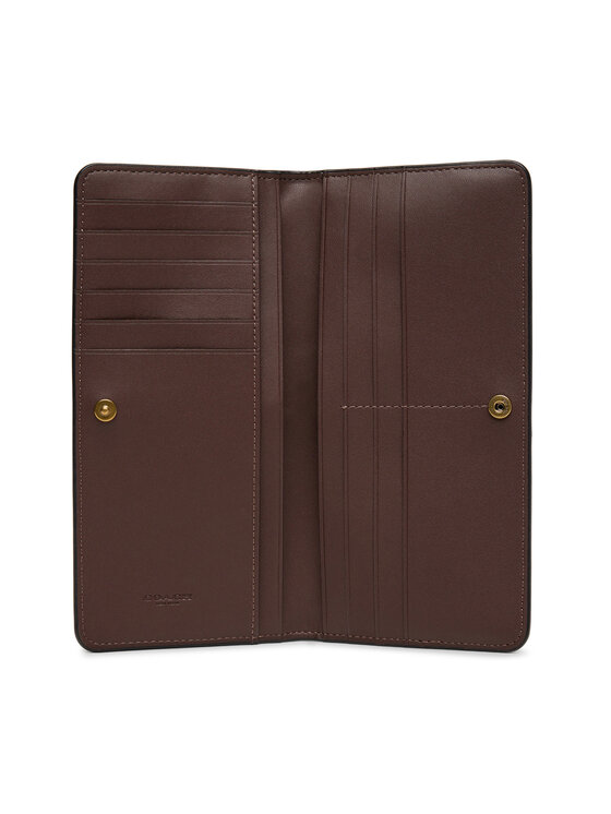 Coach Coach Portafoglio grande da donna CZ096 Bordeaux